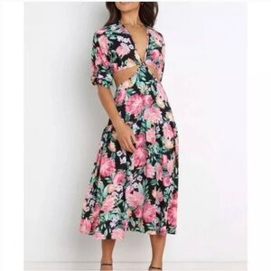 Petal & Pup Tara Dress NEW Floral cutout Design Sz 8